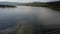 View of Pineview Reservoir Lake in Ogden, Utah