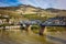 View from Pinhao village in Portugal to Douro valley