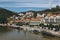 View from Pinhao village to Douro valley and river