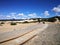 View of Piscinas Dune in Sardinia, a natural desert