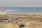 View on a pitfall, sinkholes and conversions of the Dead Sea