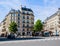 View of Place Saint-Germain-des-Pres. Paris