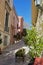 View of Plaka area in Athens.