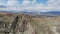 View of the plateau around Mount Ararat, dirt roads and breathtaking landscapes, Heights around the palace of Ishak Pasha. Eastern