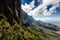 View from the plateau Roraima to Gran Sabana region - Venezuela, South America