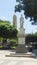 View of the Plaza de Armas with the Cathedral of Piura in the background in the center of the city