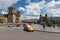 View of the Plaza de Armas in the City of Cuzco, in Peru