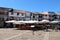 View of Plaza de Santiago Praca Sao Tiago in old town of Guimaraes