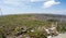 View from Plechy hill summit in Sumava mountains