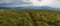 View from Ploska hill in Velka Fatra mountains in Slovakia