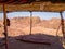 View point in the ancient city of Petra, Jordan. Viewpoint located at the end of the Al-Khubtha Trail