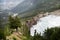 View point on Bossons Glacier