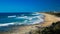 View of the Point Cartwright beach, Looking towards Caloundra, Mooloolaba, Australia