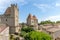 View point of Castle of Carcassonne, Languedoc Roussillon