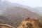 View point of Danxia Rainbow Mountains, Zhangye, Gansu Province, China