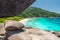 View point at Donald Duck Bay at Ko Similan Island in Similans