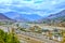 View Point Paro Airport Birds Eye view