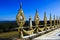 View point at Phra Maha Chedi Chai Mongkol Temple