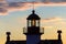 View of Point Pinos lighthouse on the Monterey coast.