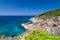 View point at Tachai island, Paradise seascape, Phang nga, Thailand.