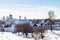 view Pokrovsky Monastery in Suzdal in winter