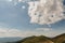 View from Polonina Wetlinska in the Bieszczady Mountains in Poland