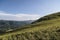 View from Polonina Wetlinska in the Bieszczady Mountains in Poland