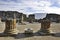 View of Pompeii ruins. Italy.