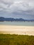 A view of Ponta das Canas beach in Florianopolis, Brazil