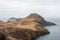 View Ponta sao lourenco madeira east point hiking path stormy sea weather outdoor landscape concept