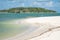 A view of Pontal da Ilha beach, at the north tip of Itamaraca island