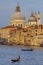 View from Ponte dell`Accademia in Venice