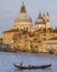 View from Ponte dell`Accademia in Venice