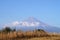 View of Popocatepetl volcan, Mexico