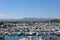 View of the port of Antibes.