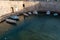 View of the port de l\'Escalette in Marseille