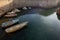 View of the port de l\'Escalette in Marseille