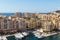 A view of Port Fontvieille in Monaco