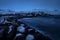 View of the port of Grundarfjordur in the Snaefelsness Peninsula, Iceland