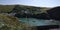 View of Port Isaac Harbour and Hills