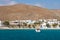 View of the port on the island of Folegandros. Cyclades Archipelago, Greece
