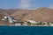 View of the port on the island of Folegandros. Cyclades Archipelago, Greece