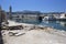 View of the port of Rethymnon, Crete