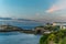 View of the port of the tourist village of Tapia de Casariego, in Asturias, Spain.