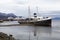 View of the port of Ushuaia, Argentina