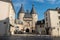 View of Porte de la Craffe Craffe Gate in Nancy, France.