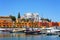 View of Portimao marina, Portugal.