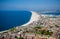 View of Portland from a view point, Dorset, Englan