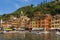View of the Portofino in Italy