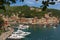 View of the Portofino in Italy